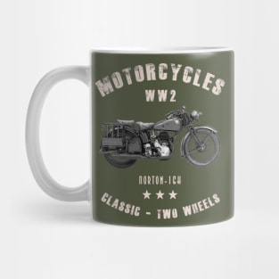 Norton-16H Retro Vintage Motorcycle WW2 Mug